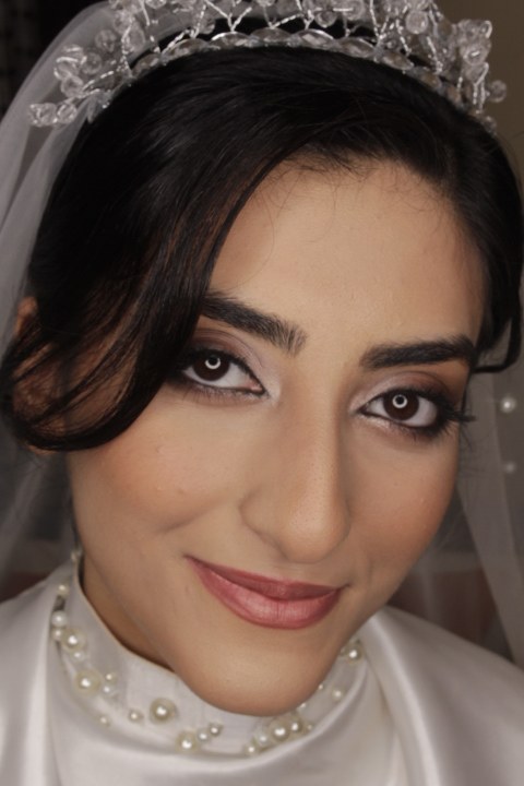Bridal beauty makeup by Maryam Rahimi